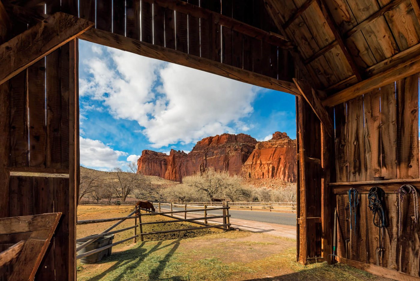 Capitol Reef Barn Photo Dissection