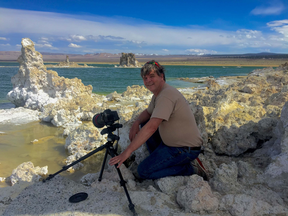 Dave at Mono Lake