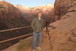 Dave At Zion Overlook