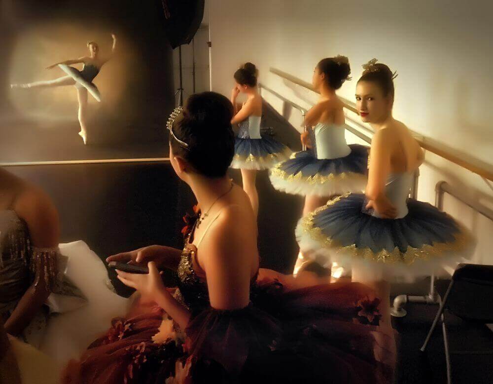 the ballet photo shoot