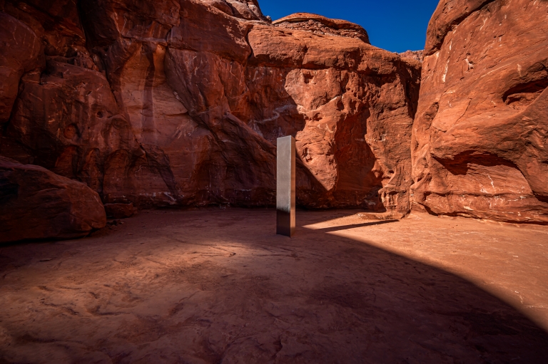 Utah Monolith: Art or Alien Artifact? | Dave Koch Photo